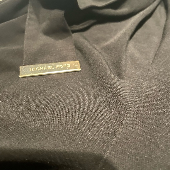 EUC Authentic Black MK maxi dress with gold accent - Picture 7 of 7